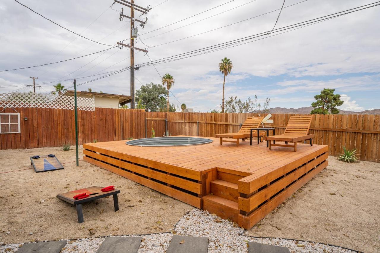 Villa Palm Vista Retreat *Hot Tub/Cowboy Pool/Hammocks* Joshua Tree Exterior foto